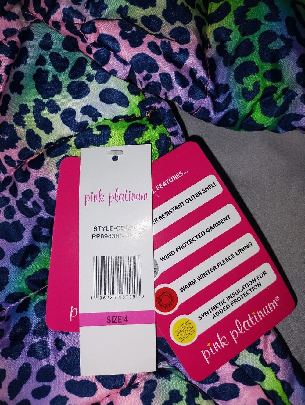 Pink Platinum vibrant neon